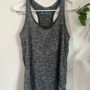 Under Armour Women's Heathered Black Tank Top